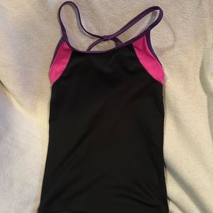 Girls size 7/8 tank top, crisscross back